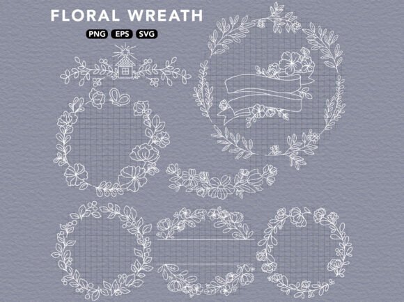 Laurel Wreaths Bundle for Graphics and Illustrations