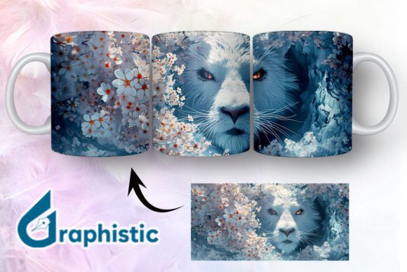 Lion Floral Break Through Mug Wrap 10 Review