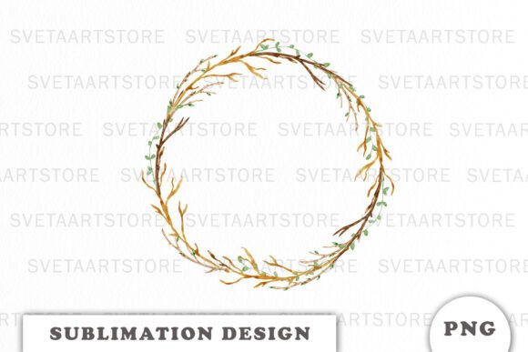 Spring Floral Frame PNG for Graphics and Illustrations